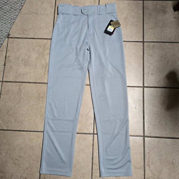 Rawlings Semi-Relaxed Full Length Baseball Pant, Adult Medium, Gray NWT - Picture 4 of 6